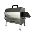 Electric Rotating Oven, 360° Rotisserie Grill Oven with Adjustable Temperature Control for BBQ, Roasting & Outdoor Cooking