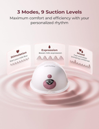 Smart Wearable Breast Pump, Hands-Free Wireless Electric Breast Pump with App Control