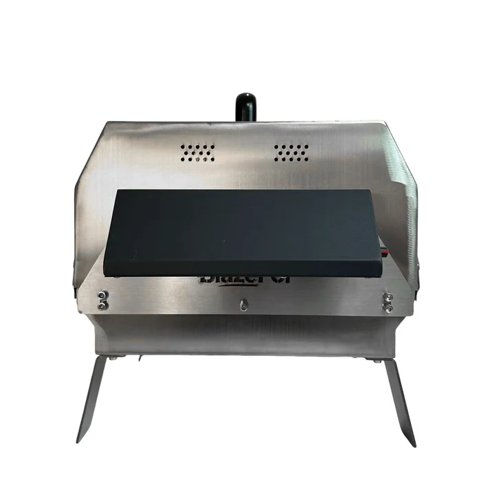 Double-Row Electric Rotating Grill, 360° Automatic BBQ Rotisserie Grill with Even Heating for Outdoor Cooking, Backyard & Camping