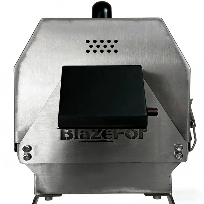 Electric Rotating Oven, 360° Rotisserie Grill Oven with Adjustable Temperature Control for BBQ, Roasting & Outdoor Cooking
