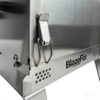 Electric Rotating Oven, 360° Rotisserie Grill Oven with Adjustable Temperature Control for BBQ, Roasting & Outdoor Cooking