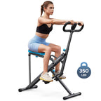 2-in-1 LCD Squat Row Machine for Leg Glute Training