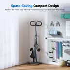 2-in-1 LCD Squat Row Machine for Leg Glute Training